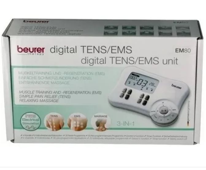 Electroestimulador TENS/EMS 4 Canales Beurer EM80 - MedartMX